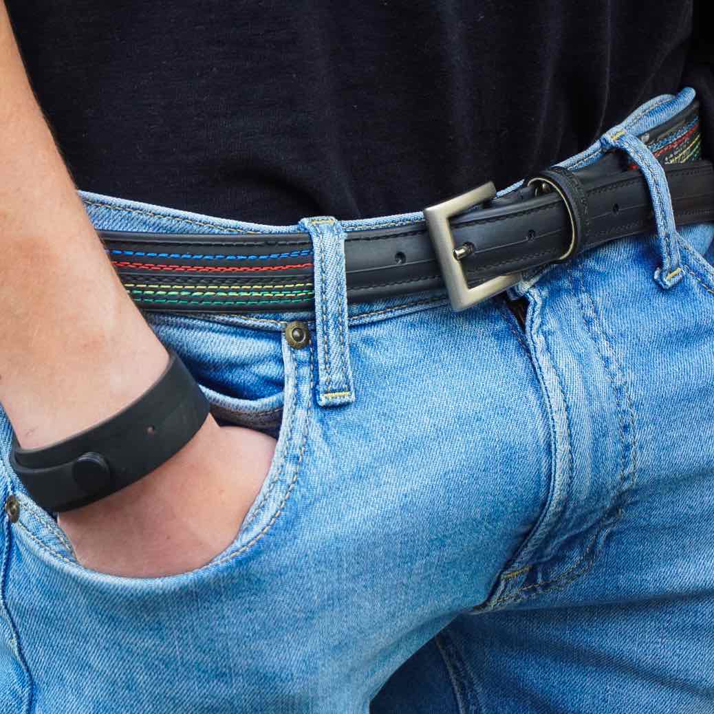 Rio Upcycled Inner Tube Bracelet – Eco-Friendly